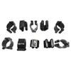 10Pcs Billiard Cue Clips Fishing Rod Storage Clips Pool Snooker Table Rack Clip Cue Locating Clip Holders for Pool Cue Racks (M) view 2