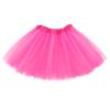 Molain Layered Tutu Skirt Dresses Dress Fancy Costume Tie Dye Shorts Women Princess Ballet Dance (Dark Pink) view 1