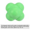 PATIKIL Bounce Reaction Balls, 4 Pack Coordination Ball Agility & Speed Reflex Training Game Sports Ball TPR High Difficulty for Baseball Soccer Softball Basketball, Green view 3