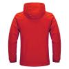 Maiyifu-GJ Men's Lightweight Windproof Windbreaker Outdoor Waterproof Rain Shell Coat Breathable Zip Up Hoodie Jacket (Red,3X-Large) view 2