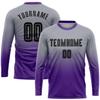 Custom Long Sleeve Soccer Jersey Short and Shirt Printed Name Number Team Logo Personalized Athletic Soccer T-Shirts view 2