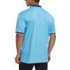 Thapower Men's Polo Referee Shirt Softball & Baseball Official Ref Shirt Umpire Jersey Costume Short Sleeve, Chest Pocket view 3