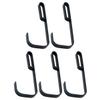 DOITOOL 5pcs Hanger Attachment Hanging Hangers Bow Gear Metal for Back Tree Equipment Multi Hiking Hunting Stand Hooks Holders Accessory Trees Use Cloth Accessories view 1