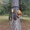 DOITOOL 5pcs Hanger Attachment Hanging Hangers Bow Gear Metal for Back Tree Equipment Multi Hiking Hunting Stand Hooks Holders Accessory Trees Use Cloth Accessories view 2