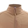 Maiyifu-GJ Men's Full-Zip Softshell Tactical Jacket Fleece-Lined Jackets Windbreaker Hiking Winter Outdoor Windproof Jacket (Khaki 2,Small) view 3