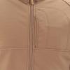 Maiyifu-GJ Men's Full-Zip Softshell Tactical Jacket Fleece-Lined Jackets Windbreaker Hiking Winter Outdoor Windproof Jacket (Khaki 2,Small) view 4