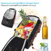 MOSISO Bike Rack Bag with 2 Removable Panniers, Waterproof Bike Trunk Cooler Storage Handbag Insulated Bicycle Rear Seat Pouch, Bicycle Storage Saddle Shoulder Bag Cycling Luggage Pouch, Black view 3