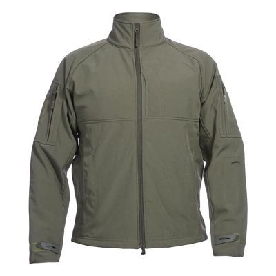 Maiyifu-GJ Men's Full-Zip Softshell Tactical Jacket Fleece-Lined Jackets Windbreaker Hiking Winter Outdoor Windproof Jacket (Armygreen,Large)
