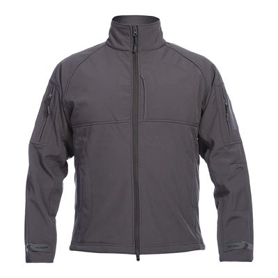 Maiyifu-GJ Men's Full-Zip Softshell Tactical Jacket Fleece-Lined Jackets Windbreaker Hiking Winter Outdoor Windproof Jacket (Grey,3X-Large)
