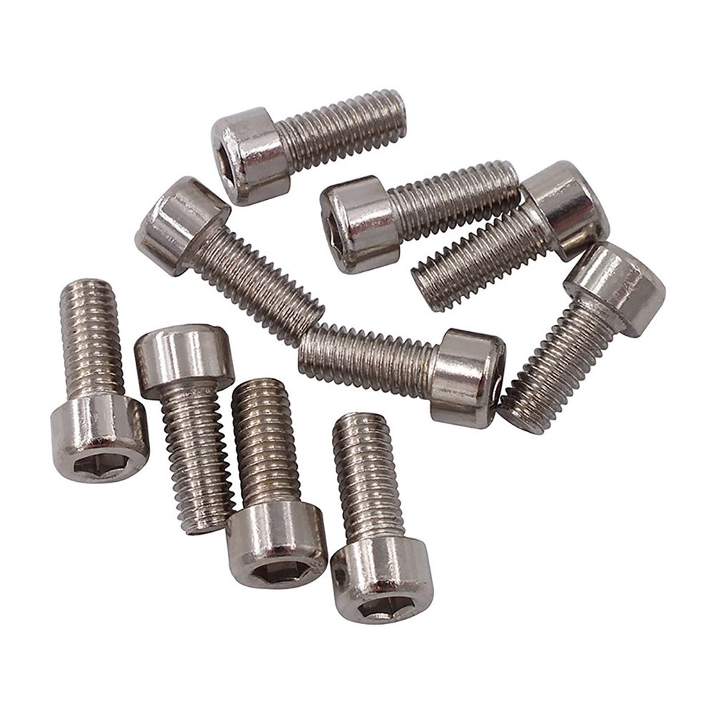 20pcs Water Bottle Cage Bolts M5 x 12mmDrink Cup Holder Screws for MTB Bicycle