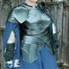ENCORE HOME DECOR Antique Handmade Medieval SCA LARP Battle Ready Armor Suit Cosplay Ancient Lady Armor Full Set Medieval Costume Knight Cuirass Halloween view 1