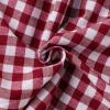 Kids Toddler Baby Girls Autumn Winter Plaid Cotton Long Sleeve Princess Dress Fleece Vest Set Clothes Kids Dresses (Red, 4-5 Years) view 4