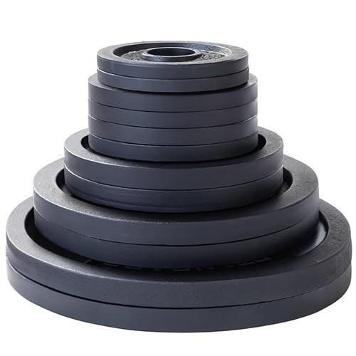 French Fitness Cast Iron Olympic Weight Plate V1 Set 260 lbs (New)