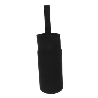 BESTonZON Insulated Water Bottle Water Bottle Bag Carrier,18oz Insulated Bottle Sling Holder Case Pouch Cover for 550ML Bottles with handle for Girls Boys Adults (Black) Glass Water Bottles