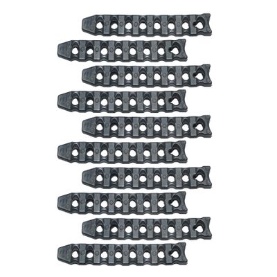 Bikegear Stretchable Rubber Accessory Strap Kit for Thule and Other Brand Cradles - 10 Pack