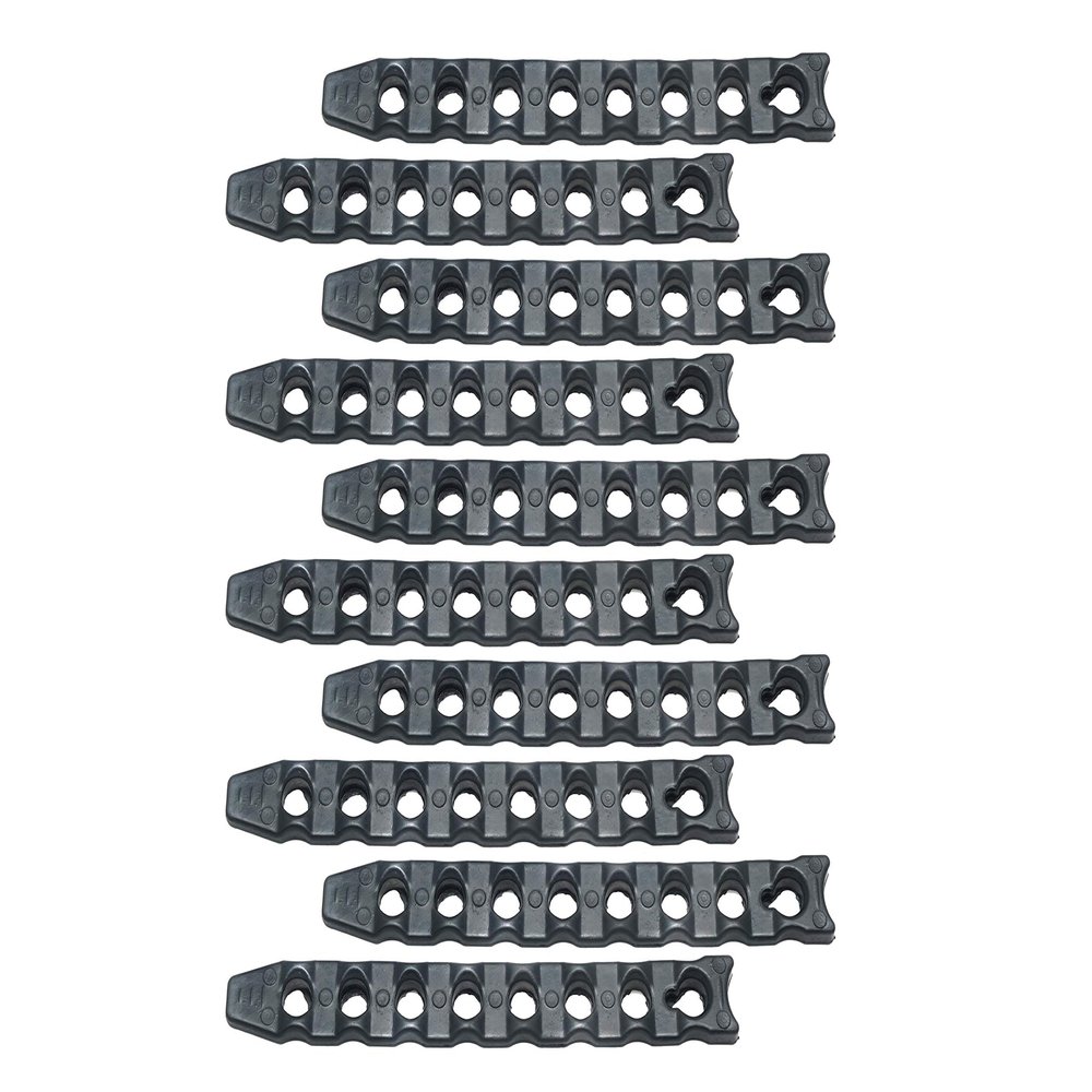 Bikegear Stretchable Rubber Accessory Strap Kit for Thule and Other Brand Cradles - 10 Pack
