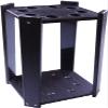 SLLSHG 8 Pool Cue RackWooden Corner Floor Pool Stick Holder, Small Pool Cue Rack with Rubber Circle Pads, for Game Room/Pool Room/par view 1