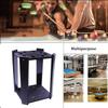 SLLSHG 8 Pool Cue RackWooden Corner Floor Pool Stick Holder, Small Pool Cue Rack with Rubber Circle Pads, for Game Room/Pool Room/par view 2