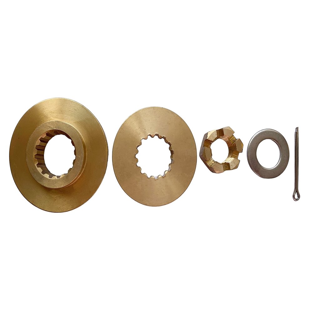 SLEIPNIR Propeller Installation Hardware Kits fit Yamaha 60HP-100HP Outboard Motos Thrust Washer/Spacer/Washer/Nut/Cotter Pin Included