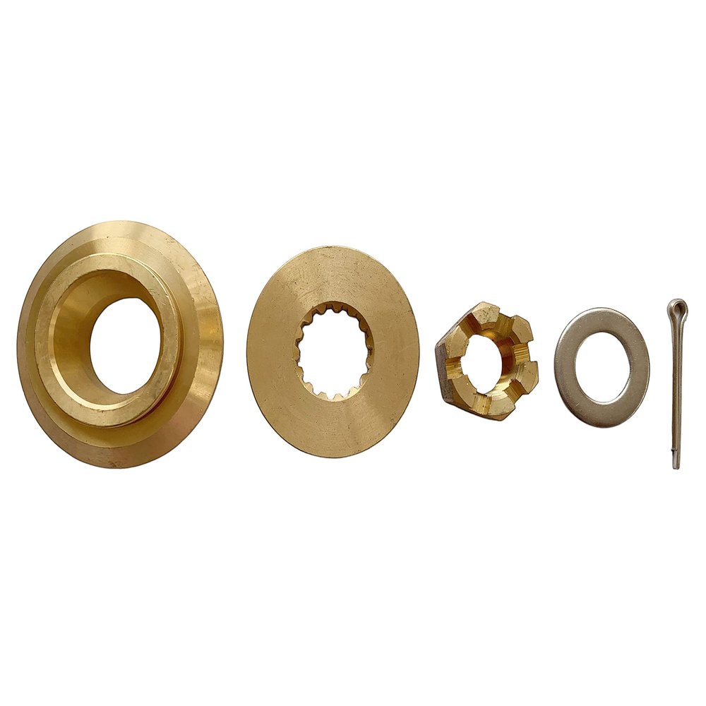 SLEIPNIR Propeller Installation Hardware Kits fit TOHATSU 60HP-140HP Outboard Motos Thrust Washer/Spacer/Washer/Nut/Cotter Pin Included