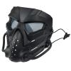 Airsoft Skull Mask Balaclava MaskCombination Suit, Cyberpunk Tactical Mask Outdoor Riding Halloween Mask, for Cosplay CS Game view 3