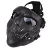 Airsoft Skull Mask Balaclava MaskCombination Suit, Cyberpunk Tactical Mask Outdoor Riding Halloween Mask, for Cosplay CS Game view 4
