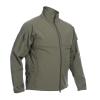 Maiyifu-GJ Men's Full-Zip Softshell Tactical Jacket Fleece-Lined Jackets Windbreaker Hiking Winter Outdoor Windproof Jacket (Armygreen,XX-Large) view 2