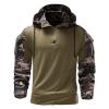Maiyifu-GJ Tactical Shirts for Men Combat Military Long Sleeve Sweatshirt Lightweight 1/4 Zip Outdoor Army Pullover Shirts (Armygreen,Large) view 1