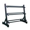 BELUND Dumbbell Rack Stand Weight Rack for Dumbbells Home Gym Storage 3 Tier Steel Kettlebell Stand Weight Stand Bearing 440Lbs view 1