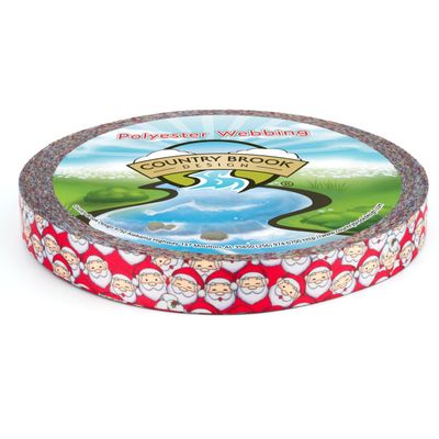 Country Brook Design - Where's Merry Photo Quality Polyester (3/4 Inch, 10 Yards)