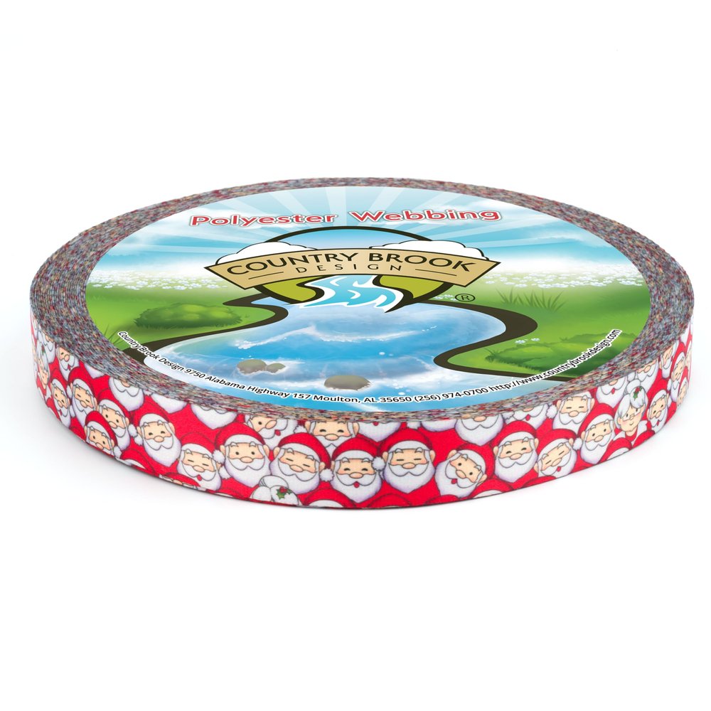 Country Brook Design - Where's Merry Photo Quality Polyester (3/4 Inch, 10 Yards)