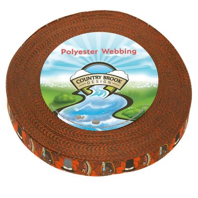 Country Brook Design - Thanksgiving Tradition Photo Quality Polyester (1/2 Inch, 50 Yards)