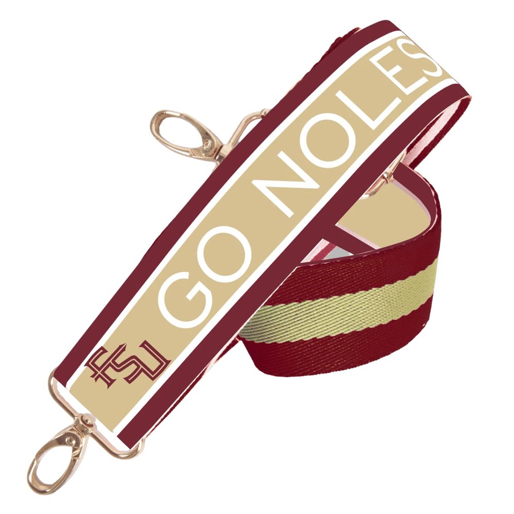 Desden Florida State Patterned 1.5" Purse Strap