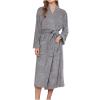 Unisex Soft Terry Robe Womens Mens Lightweight Long Bathrobe Cotton Shower Housecoat Comfy Sleepwear Spa Long Robe view 1