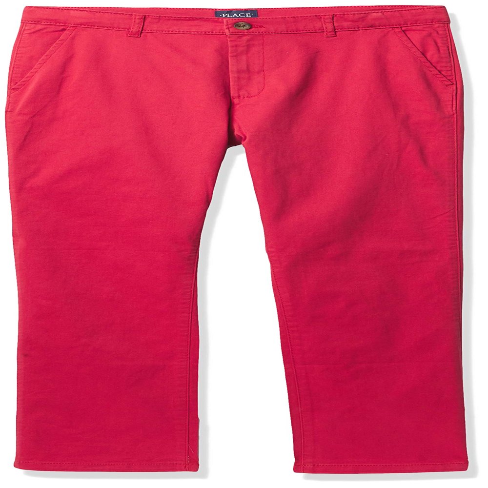 The Children's Place,Boys,Stretch Skinny Chino Pants,Hampton Red Single,20(Husky)