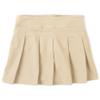 The Children's Place,Girls,Pleated Skort,Sandy Single,20(Plus) view 1