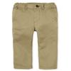 The Children's Place Baby Boys and Toddler Stretch Chino Pants, Flax Single, 12-18 Months US view 1