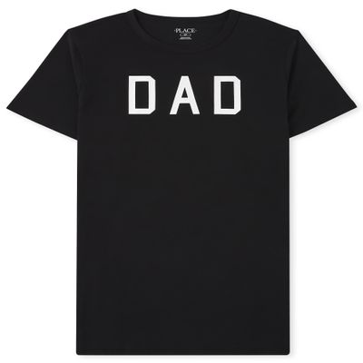 The Children's Place Boys Short Sleeve Graphic T-Shirt, Dad- Adult, X-Large US