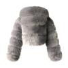 TIMIFIS Plus Size Fur Coat for Women Winter Fleece Jackets with Hood Thicken Warm Cardigan Fleeced Lined Overcoats view 2