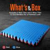 Thick Puzzle Exercise Mat, 6 Pcs EVA Foam Interlocking Tiles Protective Flooring for Gym Equipment and Cushion for Workouts, Durable Non-Skid Texture, Easy to Assemble, Red and Blue view 2
