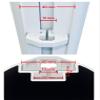Soccer Goal Net Hook Locking System for Aluminium Goals, Twist Fit Goal Net Hooks, 50 Hooks Plus 50 Locking Clips view 4