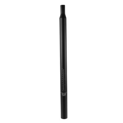 X AUTOHAUX 33.9x550mm Bicycle Seat Post Aluminum Alloy Seat Tube with Scale Mark Black Universal for MTB Mountain Bike