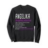 Personalized Name Description Angelika Sweatshirt view 1