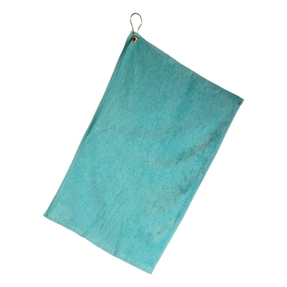 101 BEACH Cotton Bowling Towel with Clip (Aqua)