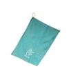 101 BEACH Personalized Cotton Bowling Towel with Embroidered Name with Clip (Aqua - Embroidered Name) view 1