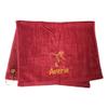 101 BEACH Women's Personalized Cotton Bowling Towel with Embroidered Name with Clip (Burgundy - Embroidered Name - Woman) view 4