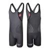 Exxact Sports Reversible Youth Wrestling Singlet For Boys, Premium Powerlifting Singlet, Kids Wrestling Singlets For Training (Black/Gray, YM) view 1