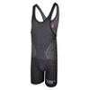 Exxact Sports Reversible Men's Wrestling Singlet, High-Performance Powerlifting Singlet, Wrestling Singlets for Men (Black/Gray, AS) view 2