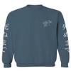 0520. Japanese Dark Style Puma dope Graphic Till Death Streetwear Gothic Society Men's Crewneck Sweatshirt (Indigo Blue X-Large) view 1