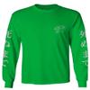 0520. Japanese Dark Style Puma dope Graphic Till Death Streetwear Gothic Society Men's Long Sleeve t Shirt (Irish Green 2X Large) view 1